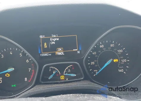 2015 Ford Focus Se из США, поврежденный, VIN 1FADP3F26FL262710